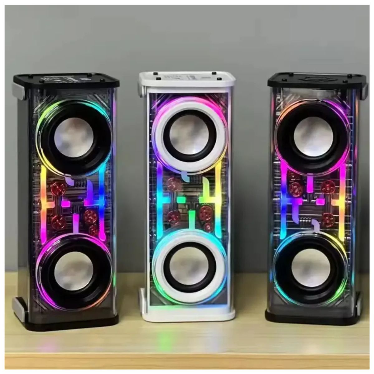 Parlante Tipo Subwoofer LED Mecha A88