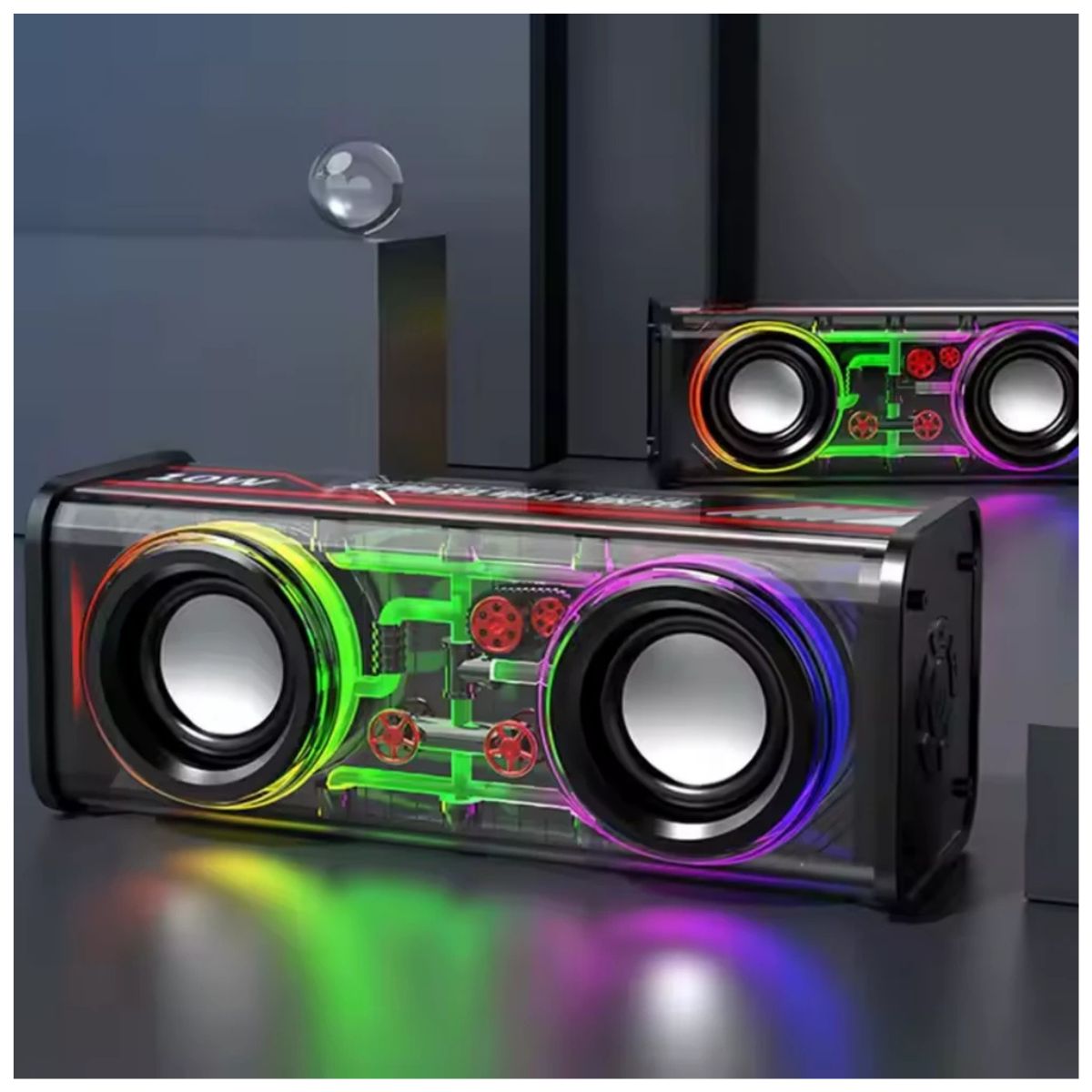 Parlante Tipo Subwoofer LED Mecha A88