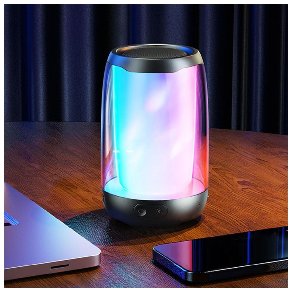 Parlante Vertical Subwoofer LED Pulse