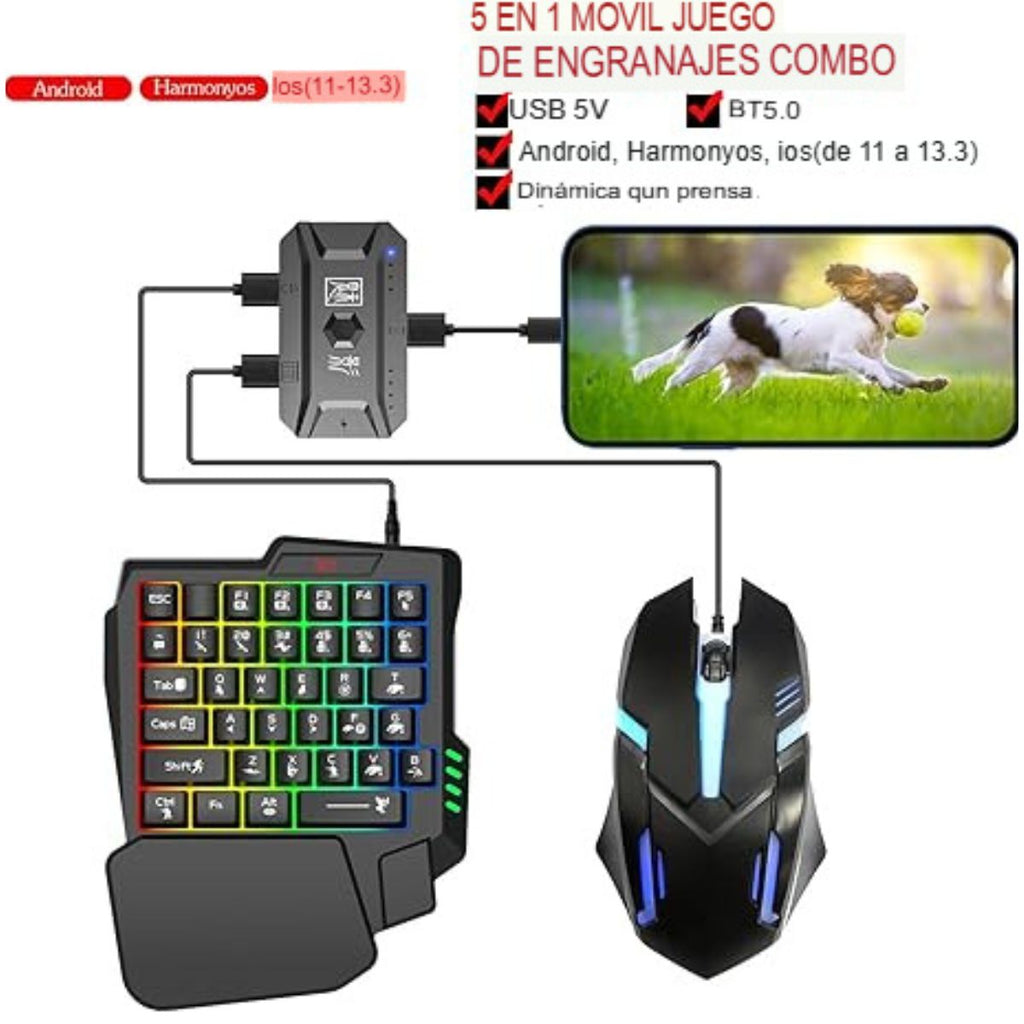 Combo Gaming Móvil GearUP K190