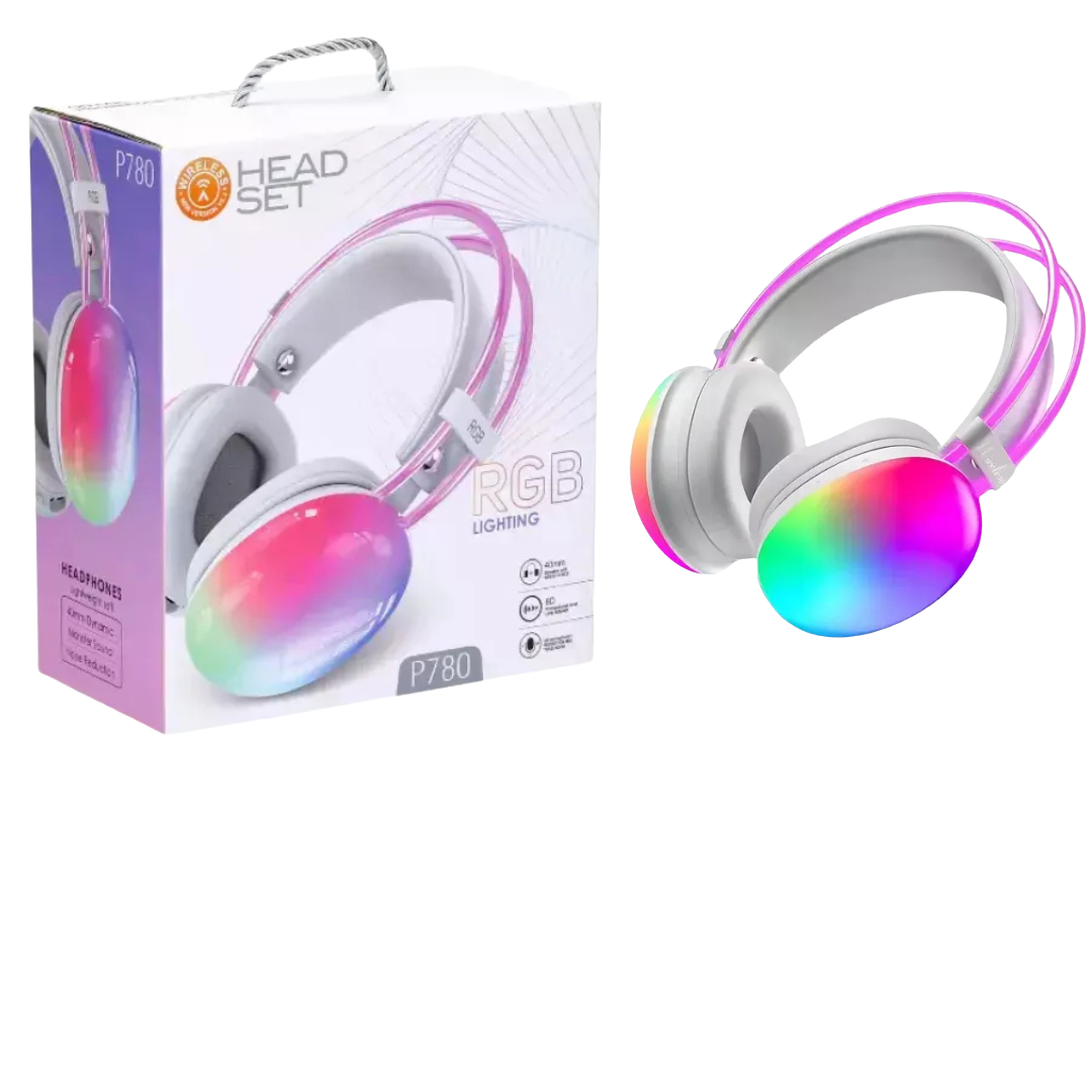 Audífonos P780 RGB Inalámbricos